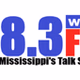 Logo de South Mississippi's Talk Station 98.3 - WJDR