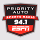 Logo de Priority Auto Sports Radio 94.1 ESPN - WVSP-FM