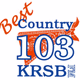 Logo de Best Country 103 - KRSB-FM