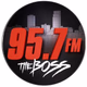 Logo de The Boss 95.7 - KOWN-LP
