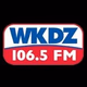 Logo de 106.5 WKDZ - WKDZ-FM