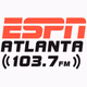 Logo de ESPN 103.7 FM - WIFN