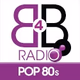 Logo de B4B Radio - Pop 80s