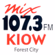 Logo de Mix 107.3 - KIOW