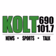 Logo de News Talk 690 & 101.7 FM - KOLT