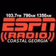 Logo de ESPN Radio Coastal Georgia - WSFN