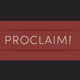 Logo de Moody Radio - Proclaim!