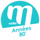 Logo de M Radio - Années 80