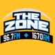 Logo de 96.7FM 1670AM The Zone - WOZN