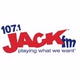Logo de 107.1 JACK fm - W296ED
