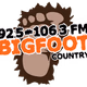 Logo de Bigfoot Country - WIBF-FM