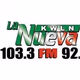 Logo de La Nueva 103.3 Y 92.1 FM - KWLN