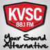 Logo de KVSC 88.1 FM - KVSC