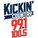 Logo de Kickin' Country 99.1/100.5 - KIKN-FM