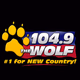 Logo de 104.9 The Wolf - WXCL