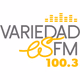 Logo de Variedades FM 100.3 - XEDX