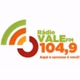 Logo de Rádio Vale FM 104,9