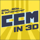 Logo de CCM in 3D
