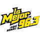 Logo de La Mejor FM 96.3 - XHEMF