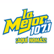 Logo de La Mejor FM 107.9 - XEMA