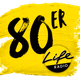 Logo de Life Radio - 80er