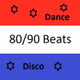 Logo de 80/90 Beats