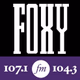 Logo de Foxy 107.1/104.3 - WFXC