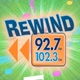 Logo de Rewind 92.7 & 102.3 - WKVT-FM