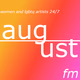 Logo de august fm