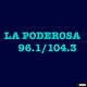 Logo de La Poderosa 96.1 & 104.3 - KQFX