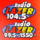 Logo de Radio Lazer 104.5 FM 99.5 FM 1550 AM - KWRN